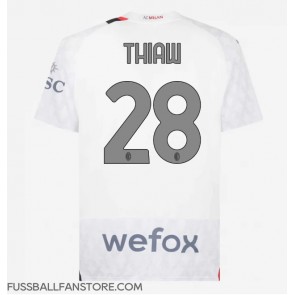 AC Milan Malick Thiaw #28 Replik Auswärtstrikot 2023-24 Kurzarm